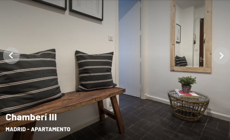 apartamentos de day apartment para alquiler para empresas en Madrid Chamberí