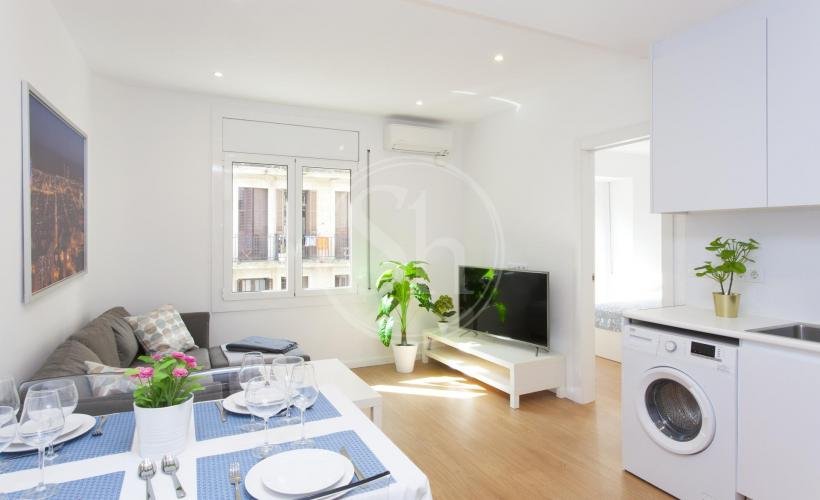 apartamentos de day apartment para alquiler para empresas en Barcelona Barrio de Gracia
