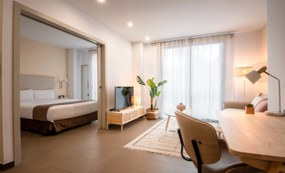 apartamentos de day apartment para alquiler para empresas en Barcelona Sarrià-Sant Gervasi