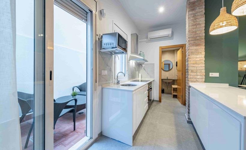 apartamentos de day apartment para alquiler para empresas en Barcelona Sants