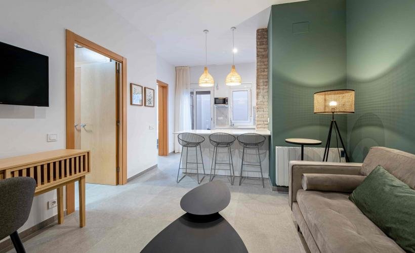 apartamentos de day apartment para alquiler para empresas en Barcelona Sants