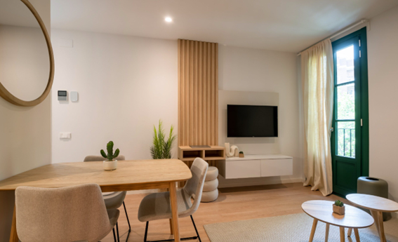 apartamentos de day apartment para alquiler para empresas en Barcelona Gracia