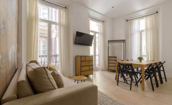 apartamentos de day apartment para alquiler para empresas en Málaga Centro 