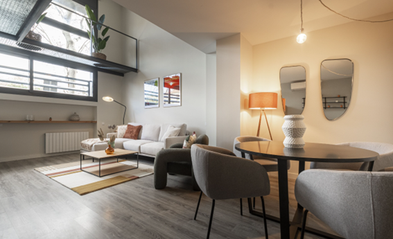 apartamentos de day apartment para alquiler para empresas en Barcelona El Poblenou