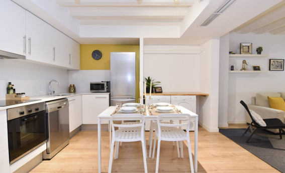 apartamentos de day apartment para alquiler para empresas en Barcelona Ciutat Vella