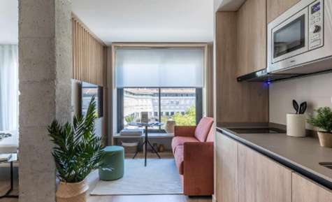 apartamentos de day apartment para alquiler para empresas en Pamplona Ermitagaña-Mendebaldea