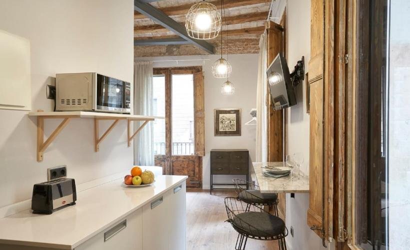 apartamentos de Day Apartment para alquiler para empresas en Barcelona Barrio Gótico