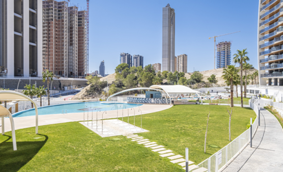 apartamentos de day apartment para alquiler para empresas en Benidorm Poniente