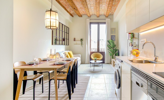 apartamentos de day apartment para alquiler para empresas en Barcelona El Born
