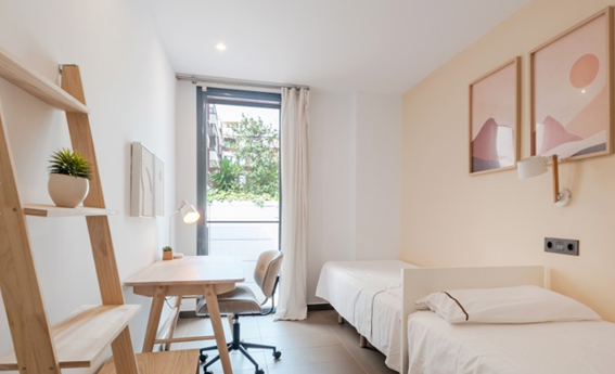 apartamentos de day apartment para alquiler para empresas en Barcelona Sarrià-Sant Gervasi