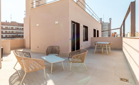 apartamentos de day apartment para alquiler para empresas en Madrid Cúzco