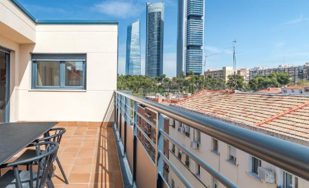 apartamentos de day apartment para alquiler para empresas en Madrid Plaza Castilla