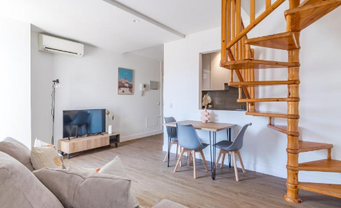 apartamentos de day apartment para alquiler para empresas en Madrid Plaza Castilla