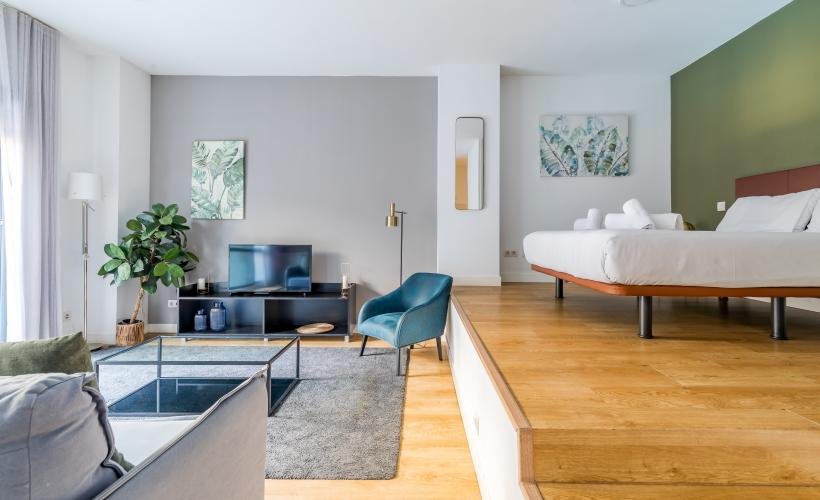 apartment from day apartment for rent for companies in Madrid Retiro