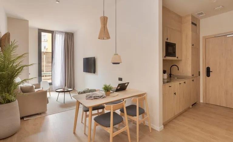 apartamentos de day apartment para alquiler para empresas en Barcelona Eixample