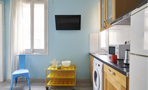 apartment from day apartment for rent for companies in Barcelona El Poblenou