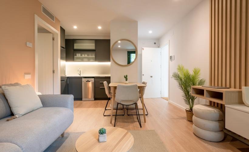 apartamentos de day apartment para alquiler para empresas en Barcelona Raval