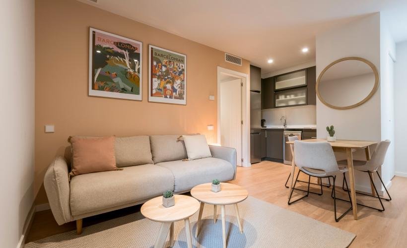 apartamentos de day apartment para alquiler para empresas en Barcelona Raval