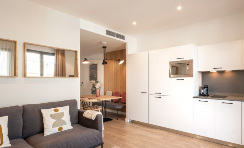 apartamentos de day apartment para alquiler para empresas en Barcelona Eixample