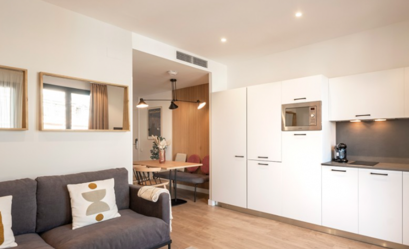 apartamentos de day apartment para alquiler para empresas en Barcelona Eixample