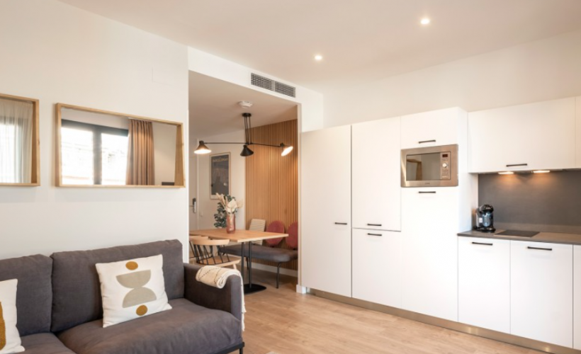 apartamentos de day apartment para alquiler para empresas en Barcelona Eixample