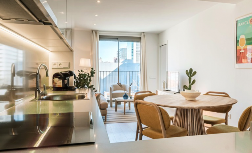 apartamentos de day apartment para alquiler para empresas en Barcelona El Poblenou