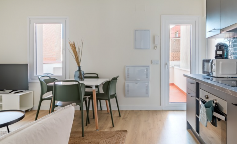 apartamentos de day apartment para alquiler para empresas en Madrid Plaza Castilla
