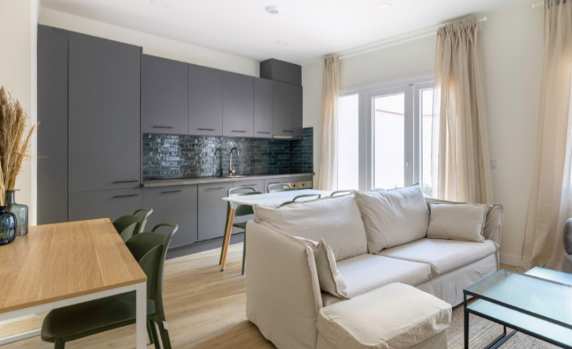 apartamentos de day apartment para alquiler para empresas en Madrid Plaza Castilla