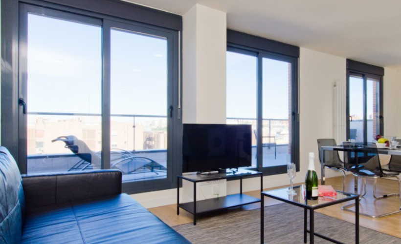 apartamentos de day apartment para alquiler para empresas en Madrid Retiro