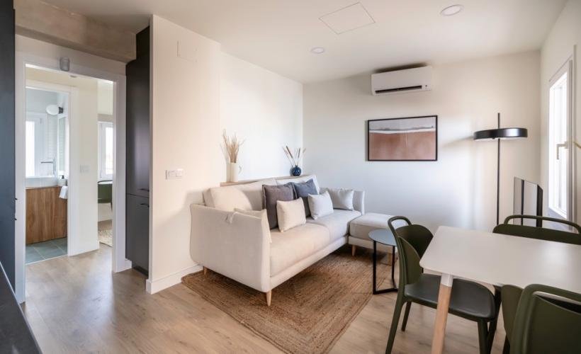 apartamentos de day apartment para alquiler para empresas en Madrid Plaza Castilla