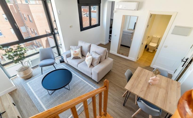 apartamentos de day apartment para alquiler para empresas en Madrid Plaza Castilla