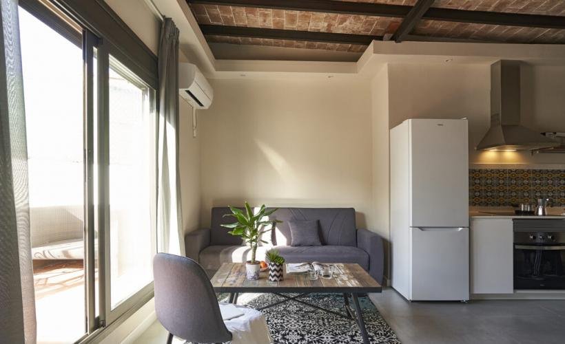 apartamentos de day apartment para alquiler para empresas en Barcelona Sants
