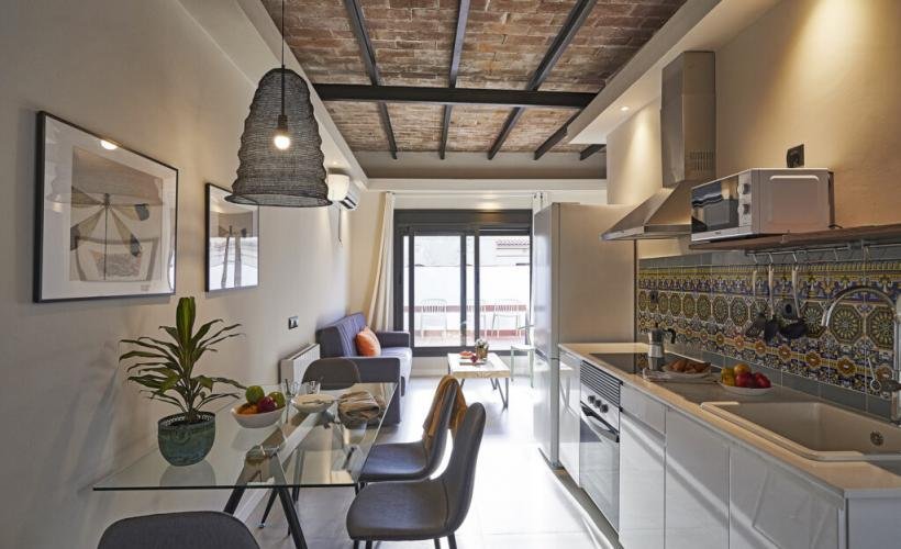 apartamentos de day apartment para alquiler para empresas en Barcelona Sants