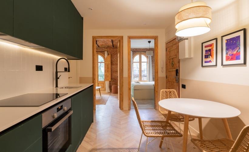 apartamentos de Day Apartment para alquiler para empresas en Barcelona Montjuïc