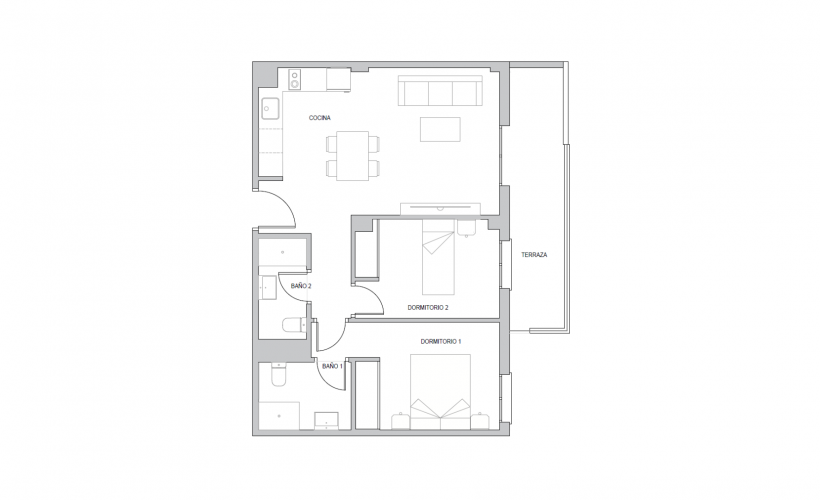 apartamentos de Day Apartment para alquiler para empresas en Madrid Alcalá de Henares