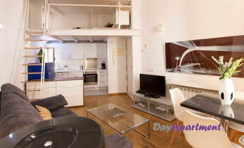 apartamentos de day apartment para alquiler para empresas en Madrid Sol