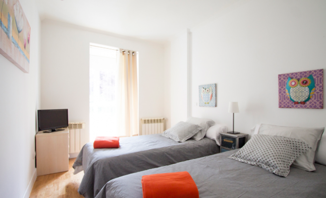 apartment from day apartment for rent for companies in Madrid Pacífico