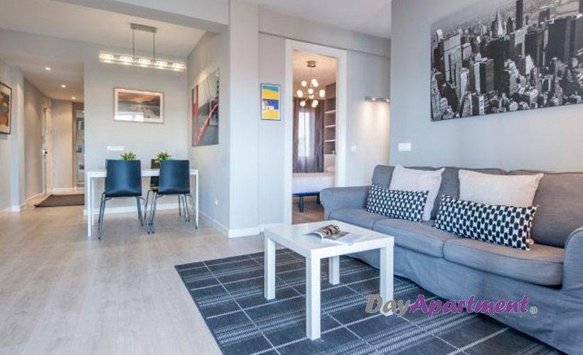apartment from day apartment for rent for companies in Madrid Plaza Castilla