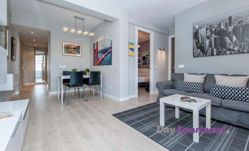 apartment from day apartment for rent for companies in Madrid Plaza Castilla