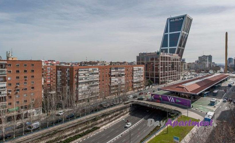 apartment from day apartment for rent for companies in Madrid Plaza Castilla