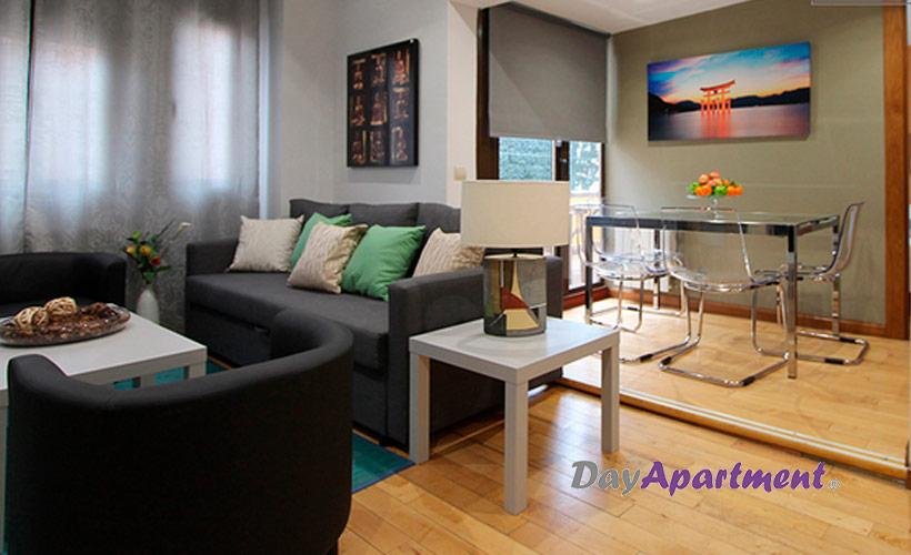 apartamentos de day apartment para alquiler para empresas en Madrid Pacífico