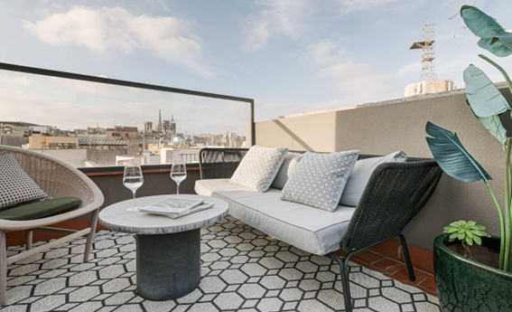 apartamentos de day apartment para alquiler para empresas en Barcelona Barrio Gótico