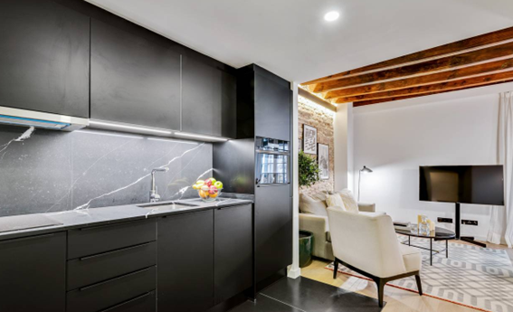apartamentos de day apartment para alquiler para empresas en Barcelona Barrio Gótico
