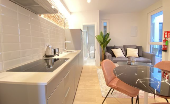 apartamentos de day apartment para alquiler para empresas en Madrid La Latina