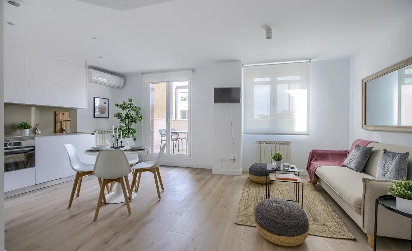 apartamentos de day apartment para alquiler para empresas en Madrid Cúzco