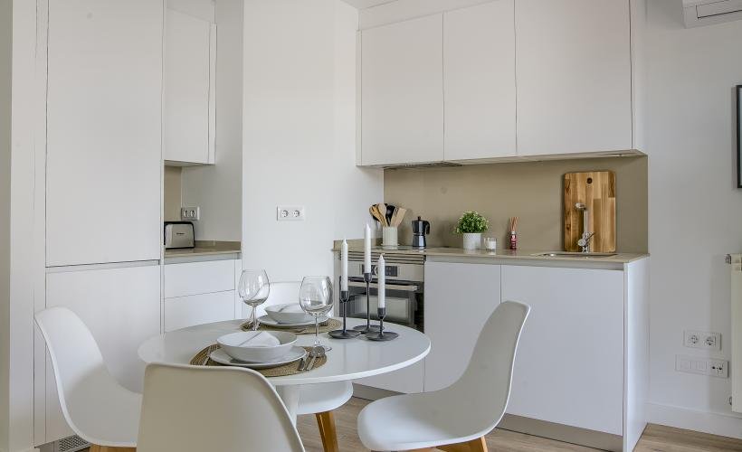 apartamentos de day apartment para alquiler para empresas en Madrid Cúzco