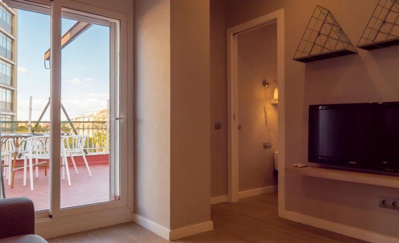 apartamentos de day apartment para alquiler para empresas en Barcelona Sant Andreu 